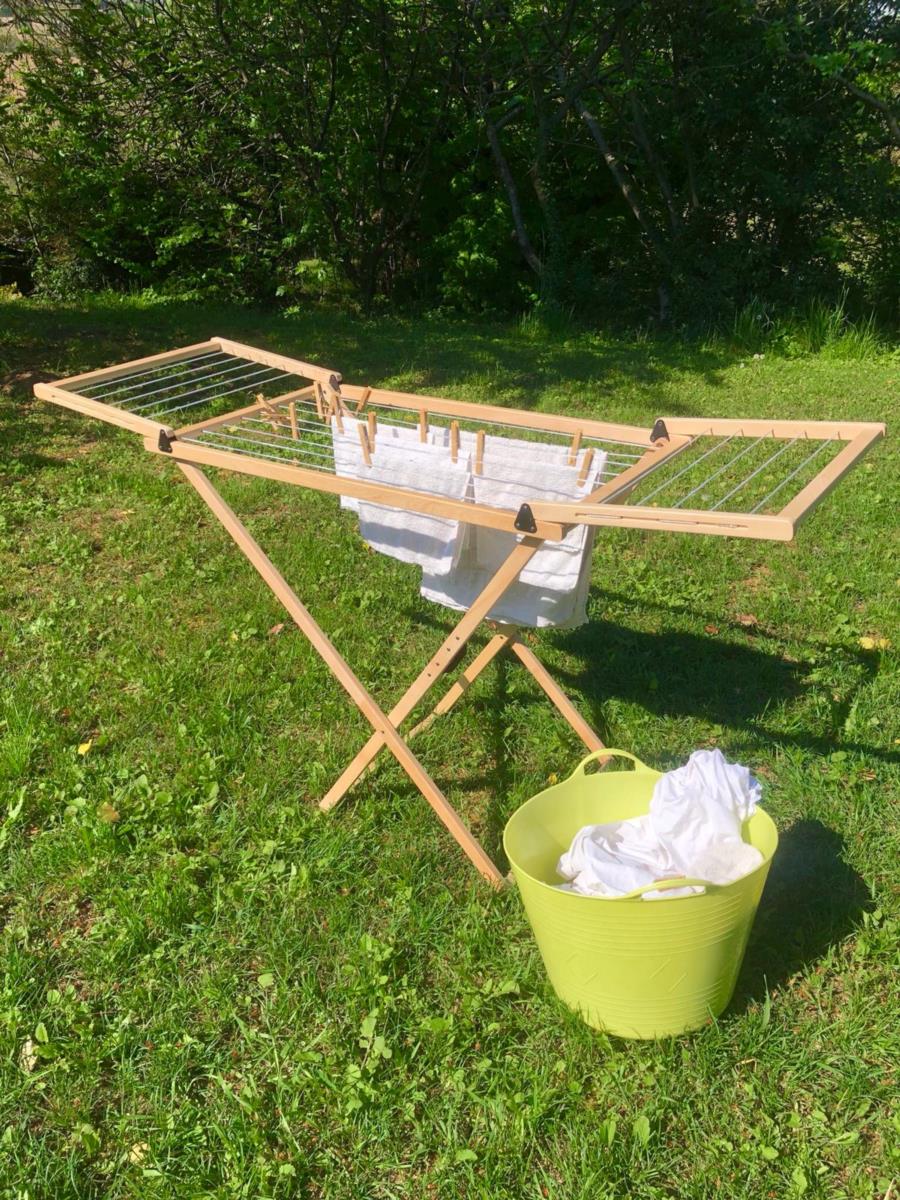FLY folding wood clothes dryer 