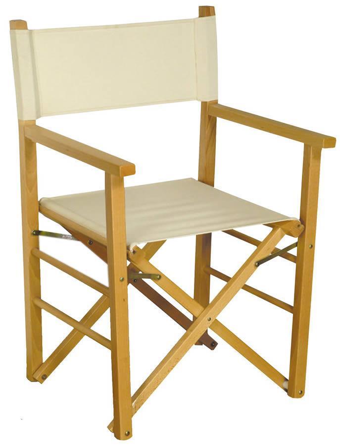 Wood folding chair Montecarlo by Del Fabbro 