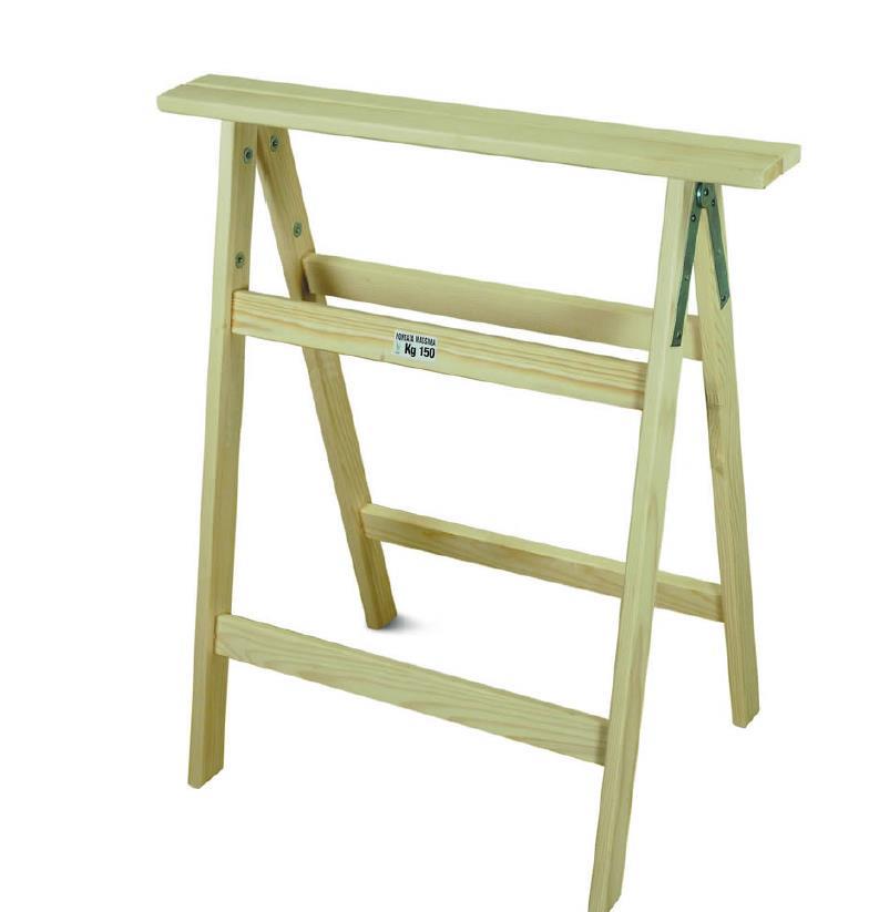 Easel made of solid wood by Del Fabbro 